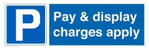 Pay & display charges apply